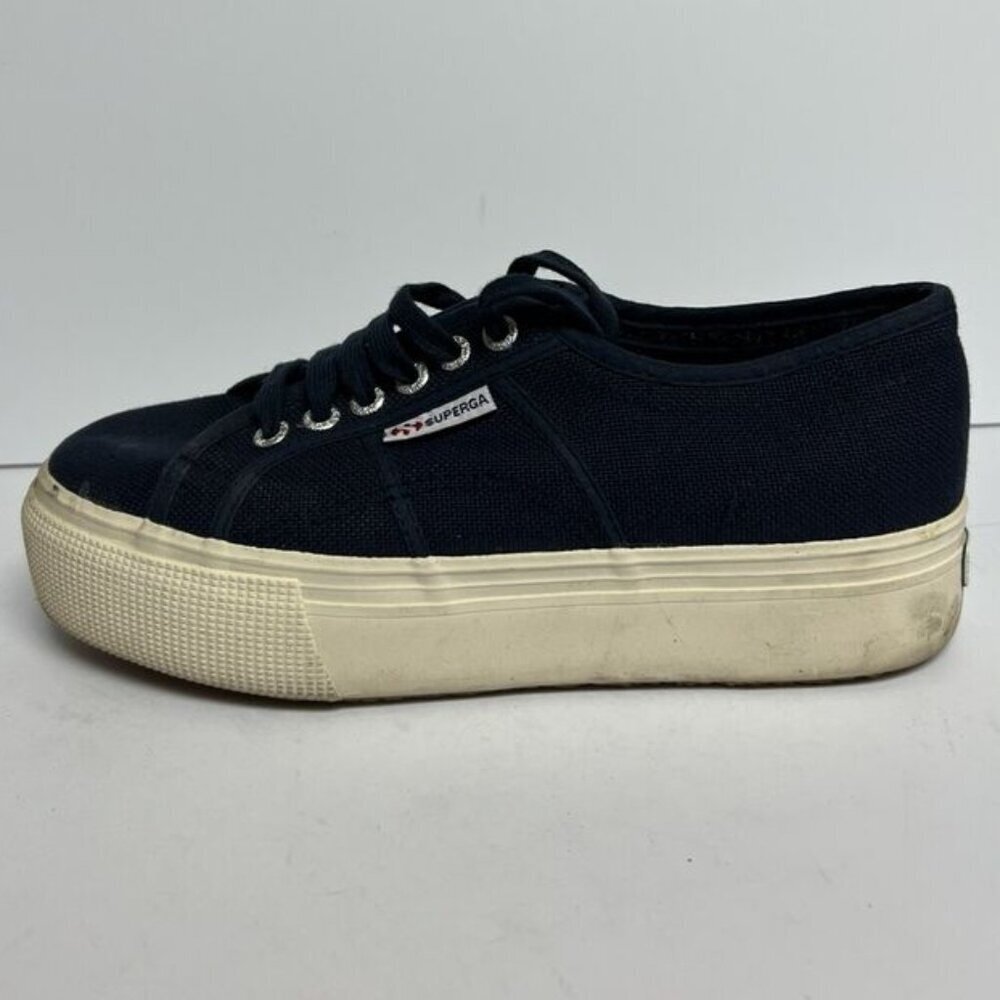 Superga Womens 2790ACOTW Sneaker Navy Size 8 M